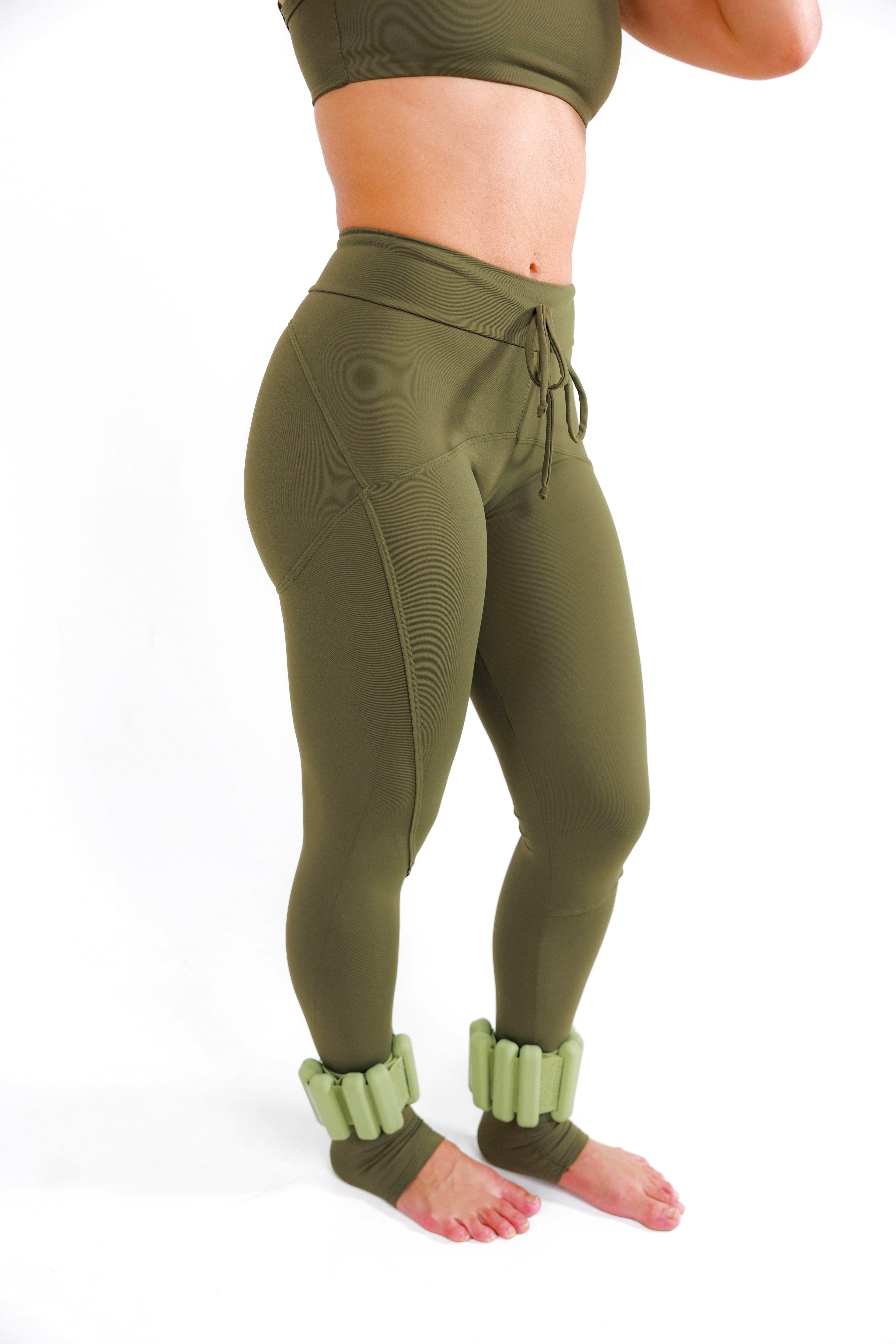 ACTiVE OLiVE LOLi PANTS SET