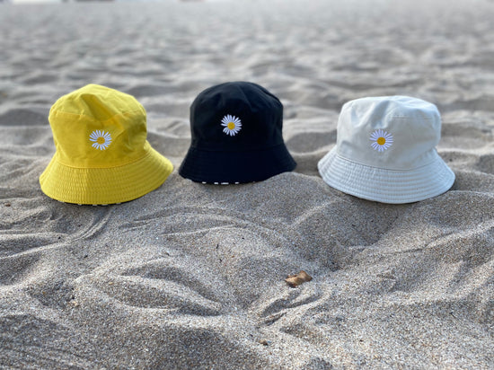 Reversible Daisy Bucket Hat | Floral Summer Hat
