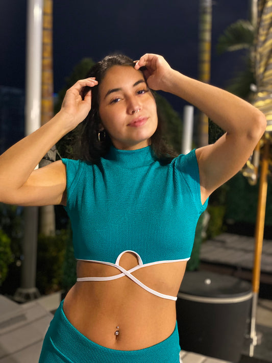 Dahlia Yogi Shortie Set